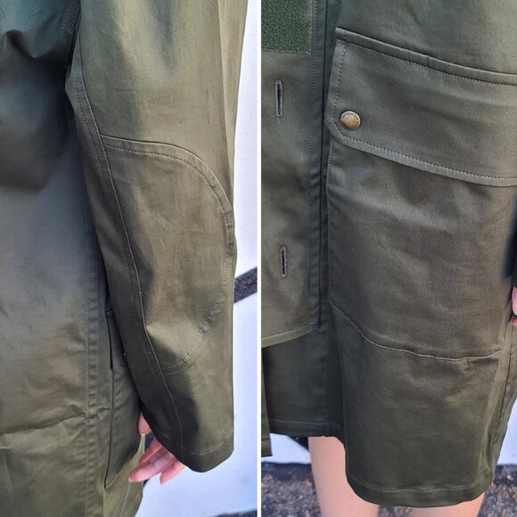 Zadig & Voltaire Kiddy Mili Etoiles Parka WJCP2901F – Chic Utility Meets Effortl - Picture 8 of 13